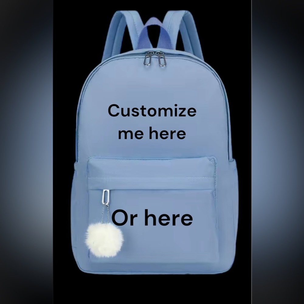 Customizable Backpack 🎒Multiple Color Options! - Picture 3 of 15